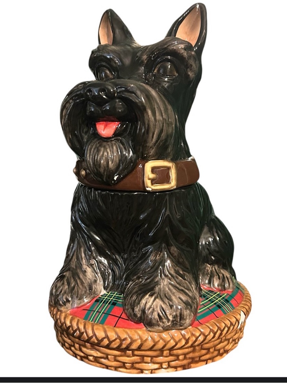 Jeffrey Banks Home David’s Cookies Scottish Terrier Scottie Cookie Jar